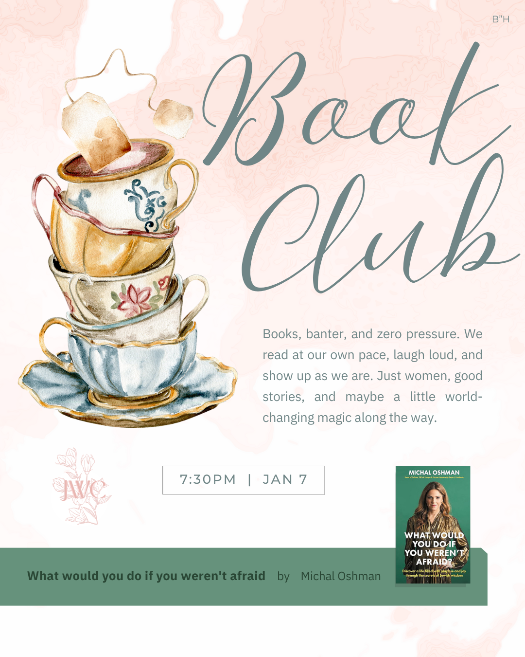 Book Club Flyer Front
