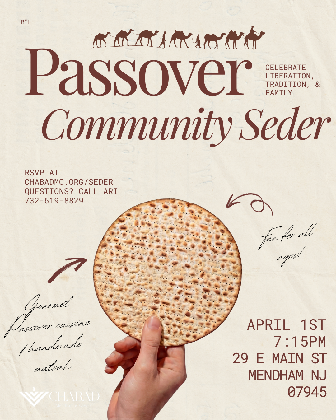 Passover Seder - April 1st