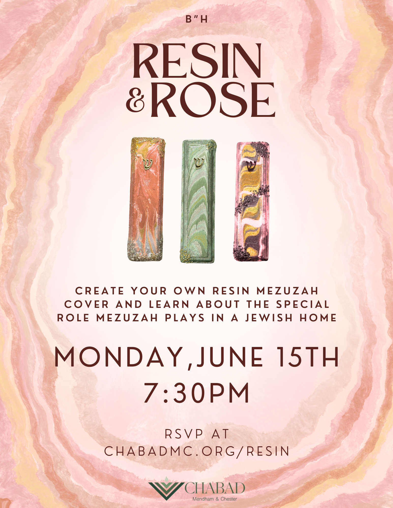 Resin & Rosé Flyer